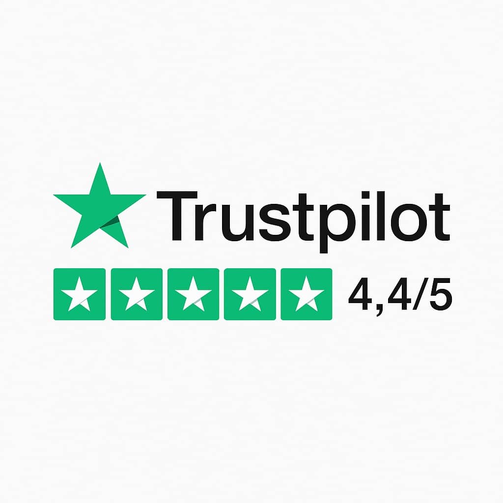 Trustpilot 4.4/5